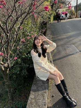 𝕞𝕚𝕔𝕒𝕒𝕒 🇹🇼さん（レディース・162cm）の冬コーディネート