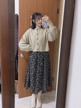 𝕞𝕚𝕔𝕒𝕒𝕒 🇹🇼さん（レディース・162cm）の冬コーディネート