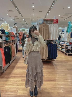 𝕞𝕚𝕔𝕒𝕒𝕒 🇹🇼さん（レディース・162cm）の春コーディネート