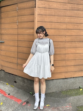 𝕞𝕚𝕔𝕒𝕒𝕒 🇹🇼さん（レディース・162cm）の夏コーディネート