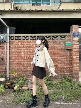 𝕞𝕚𝕔𝕒𝕒𝕒 🇹🇼さん（レディース・162cm）の秋コーディネート