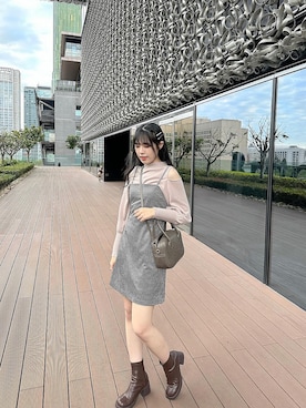 𝕞𝕚𝕔𝕒𝕒𝕒 🇹🇼さん（レディース・162cm）の冬コーディネート