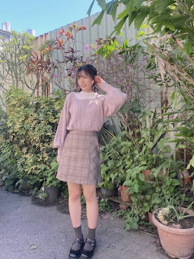 𝕞𝕚𝕔𝕒𝕒𝕒 🇹🇼さん（レディース・162cm）の春コーディネート