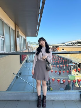 𝕞𝕚𝕔𝕒𝕒𝕒 🇹🇼さん（レディース・162cm）の冬コーディネート