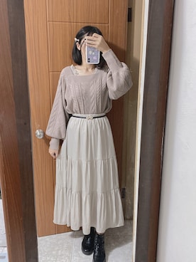 𝕞𝕚𝕔𝕒𝕒𝕒 🇹🇼さん（レディース・162cm）の秋コーディネート