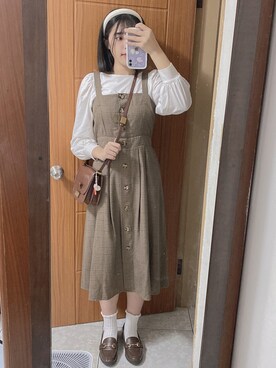 𝕞𝕚𝕔𝕒𝕒𝕒 🇹🇼さん（レディース・162cm）の秋コーディネート