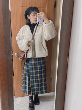 𝕞𝕚𝕔𝕒𝕒𝕒 🇹🇼さん(レディース・162cm)の冬コーディネート
