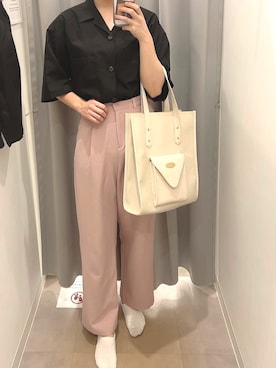 「neam（ニーム）のアイテム」を使った、シロさん（レディース・171cm）の夏コーディネート