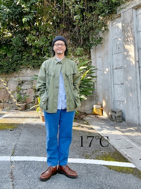 「GAP（ギャップ）のアイテム（スウェットパンツ）」を使った、almost blueさん（メンズ・176cm）の冬コーディネート