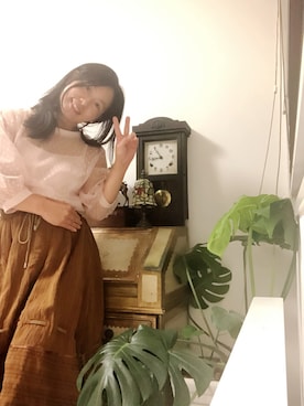 「復活」｜こちょこちょキョウコさん（レディース・151cm）の夏コーディネート