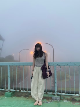 「TKEES（ティキーズ）のアイテム」を使った、haruさん（レディース・165cm）の夏コーディネート