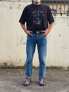 ズズタウンさん（メンズ・180cm）の夏コーディネート