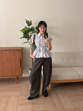 mahoさん（レディース・159cm）の夏コーディネート