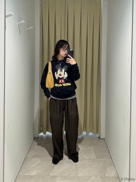 「selle glant（セレグランテ）のアイテム」を使った、mahoさん（レディース・159cm）の秋コーディネート