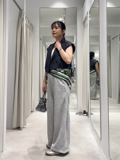 セール】テーラードクロップドジレ（ベスト）｜SENSE OF PLACE by