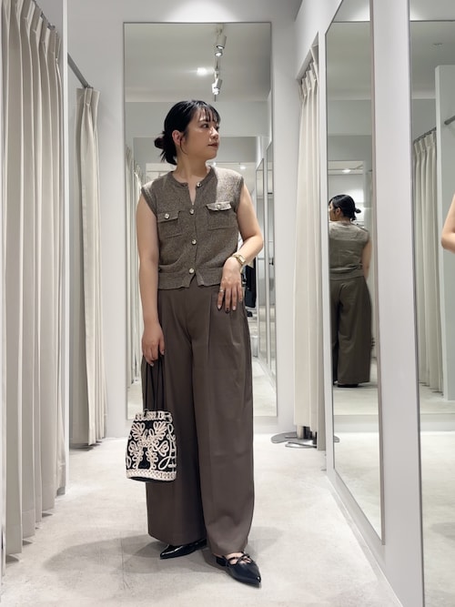 セール】メタルボタンポケットベスト（ベスト）｜SENSE OF PLACE by