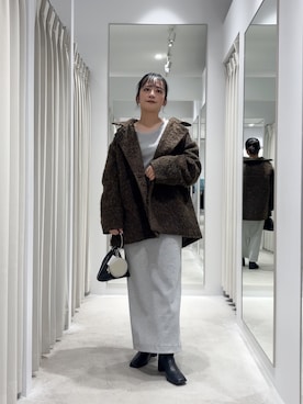 「アイテム（その他アウター）」を使った、ナギサさん（レディース・160cm・20代）の秋コーディネート