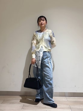 「お洒落さんと繋がりたい」｜ナギサさん（レディース・160cm）の春コーディネート