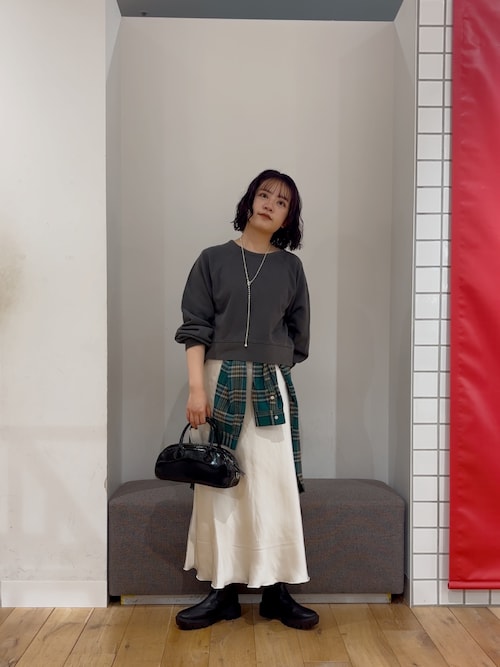 セール】ピグメントクロップドスウェット（スウェット）｜SENSE OF