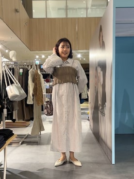 「お洒落さんと繋がりたい」｜ナギサさん（レディース・160cm）の春コーディネート