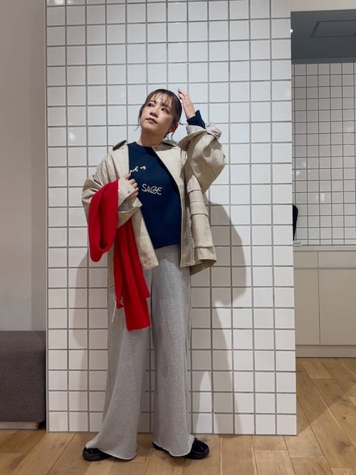 セール】シシュウデザインセーター（ニット/セーター）｜SENSE