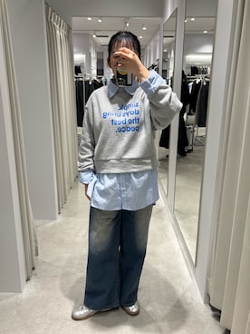 「SENSEOFPLACE」｜ナギサさん（レディース・160cm）の秋コーディネート