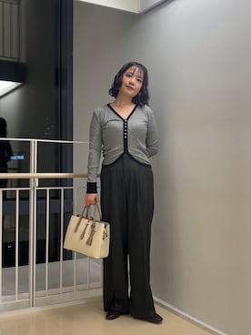 「お洒落さんと繋がりたい」｜ナギサさん（レディース・160cm）の春コーディネート