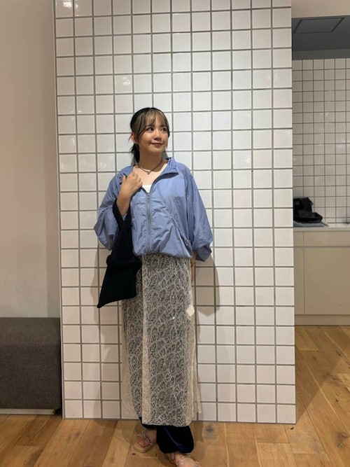 ※専用※BLUELABELシアーナイロンパフスリーブブルゾン38 3シーズン着用可能】万能アイテム☆ナイロンシアーブルゾン一押し