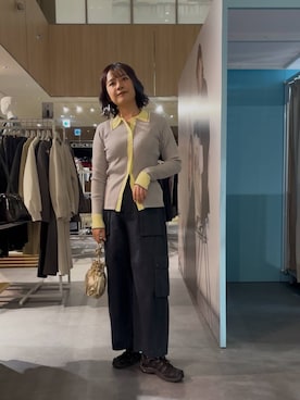 「お洒落さんと繋がりたい」｜ナギサさん（レディース・160cm）の春コーディネート