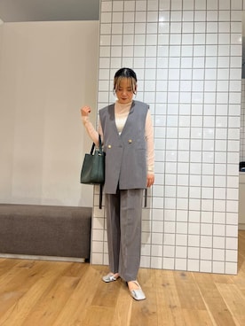 「アイテム（その他シューズ）」を使った、ナギサさん（レディース・160cm）の夏コーディネート