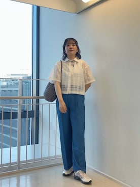 「お洒落さんと繋がりたい」｜ナギサさん（レディース・160cm）の春コーディネート