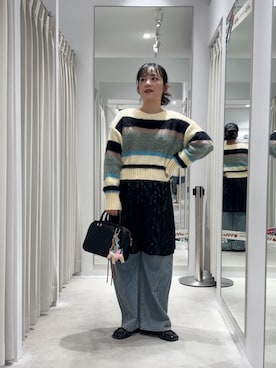 「アイテム（キャミソール）」を使った、ナギサさん（レディース・160cm・20代）の冬コーディネート