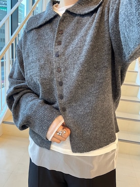 「シアートップス」｜ナギサさん（レディース・160cm・20代）の秋コーディネート