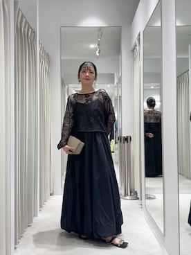 「RODE SKO（ロデスコ）のアイテム」を使った、ナギサさん（レディース・160cm）の夏コーディネート