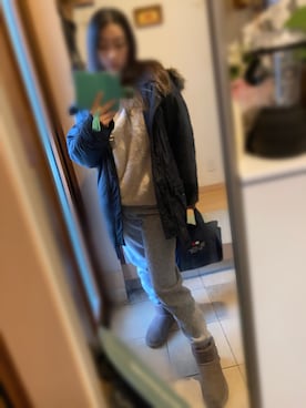sandyさん（レディース・160cm）の冬コーディネート