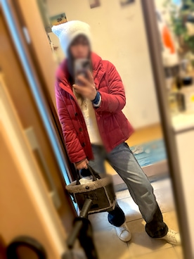 「Eddie Bauer（エディーバウアー）のアイテム」を使った、sandyさん（レディース・160cm）の春コーディネート