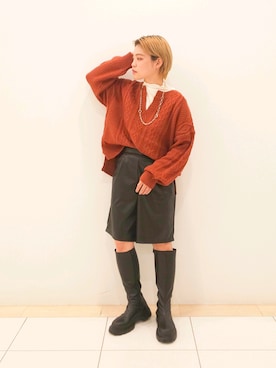 ◎saki◎さん(レディース・150cm)の冬コーディネート