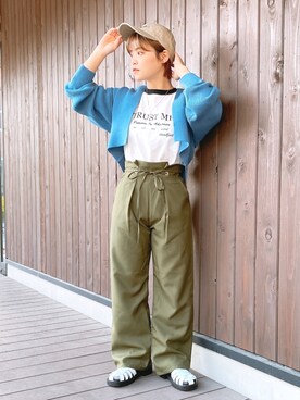 ◎saki◎さん(レディース・150cm)の春コーディネート