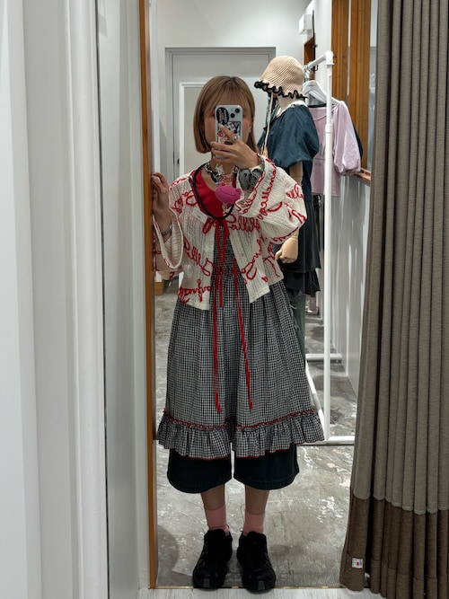 【HELLO.SANFRANCISCO】2WAYシャーリングチュニックベアワンピ