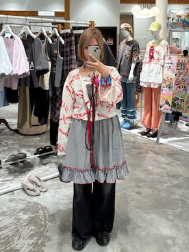 「HELLO.SANFRANCISCO（ハローサンフランシスコ）のアイテム」を使った、華愛さん（レディース・149cm）の夏コーディネート