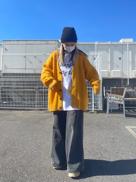 「L.H.P Private Brand（エルエイチピープライベートブランド）のアイテム」を使った、yunaさん（レディース・155cm）の冬コーディネート
