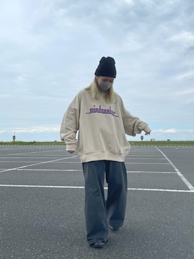 「mindseeker（マインドシーカー）のアイテム」を使った、yunaさん（レディース・155cm）の秋コーディネート