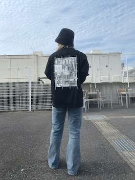 「th（ティー エイチ）のアイテム（トップス）」を使った、yunaさん（レディース・155cm）の冬コーディネート