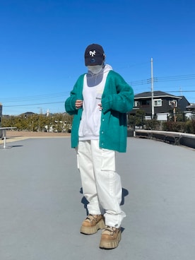 「L.H.P Private Brand（エルエイチピープライベートブランド）のアイテム」を使った、yunaさん（レディース・155cm）の冬コーディネート