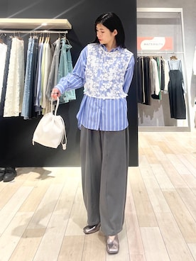 エムアイさん（レディース・162cm）の冬コーディネート