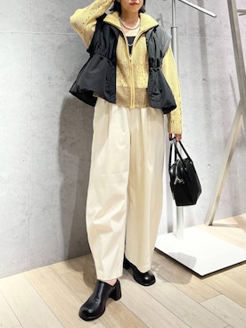 「おでかけ」｜エムアイさん（レディース・162cm）の秋コーディネート