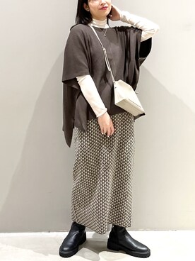 エムアイさん(レディース・162cm)の秋コーディネート