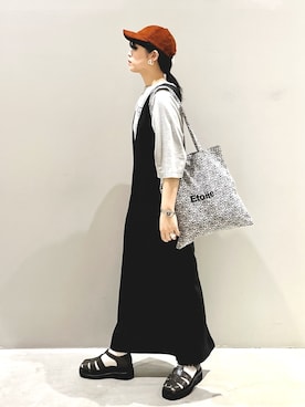 「レプシィム(LEPSIM)」｜「アイテム（キャップ）」を使った、エムアイさん（レディース・162cm）の夏コーディネート