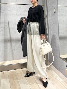 エムアイさん（レディース・162cm）の冬コーディネート