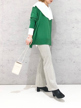 エムアイさん（レディース・162cm）の冬コーディネート